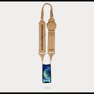 Bandolier side-slot crossbody + iphone 13 Pro case